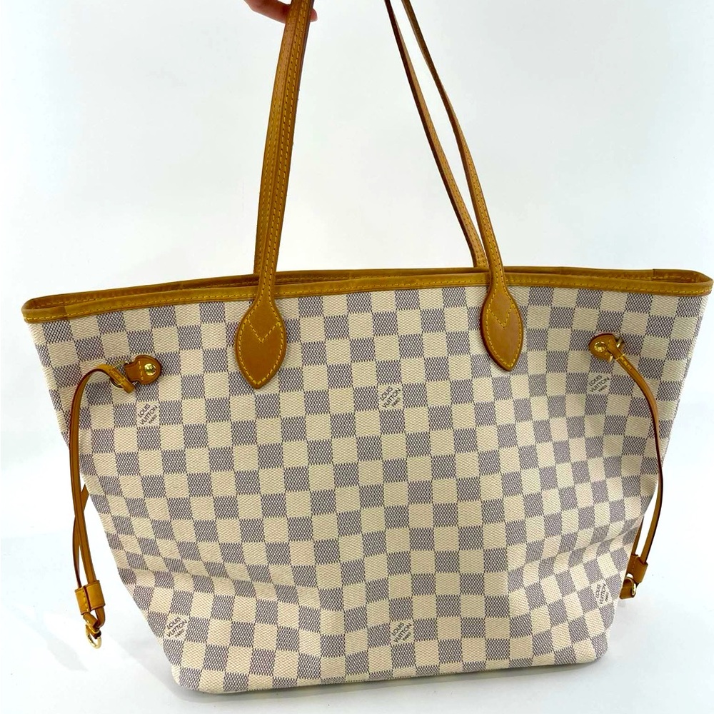 Louis Vuitton Neverfull MM EUC GI2121🤍🩶🤍🩶